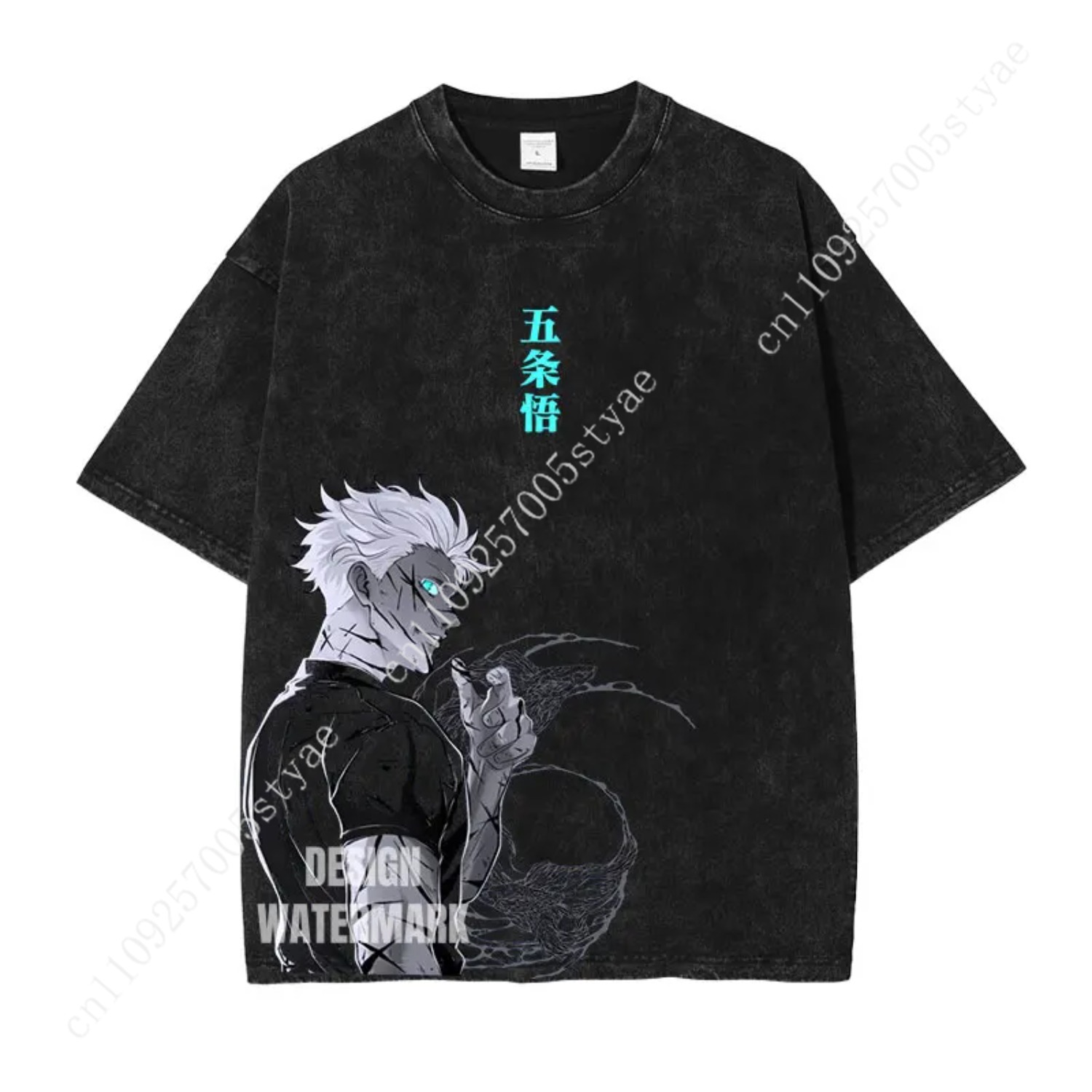 Yours Summer Clothing - 고죠 사토루 그래픽 티셔츠 애니메이션 의류