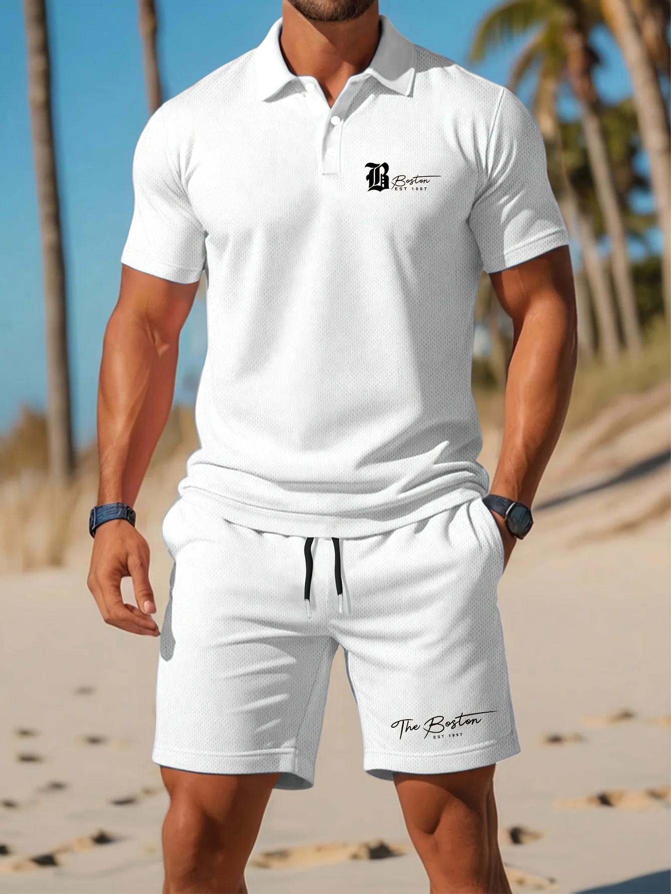 Summer Clothing Types - 여름 신작 남성용 폴로 셔츠 세트