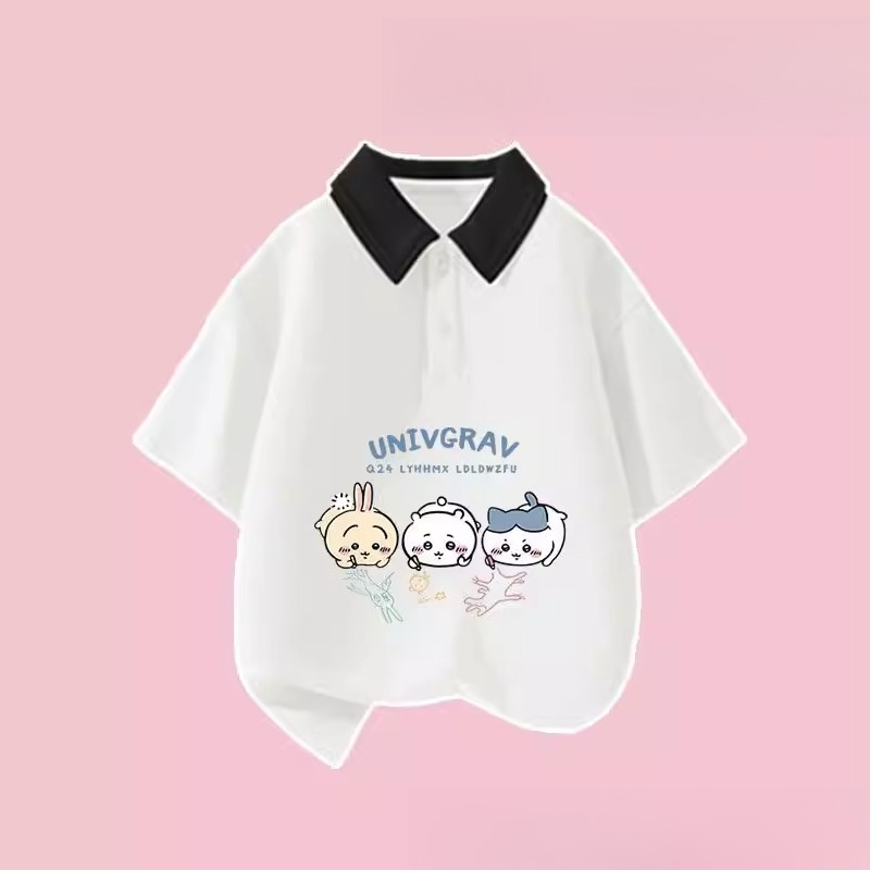 Summer Clothing New Look - Chiikawa Hachiware Usagi Kawaii 애니메이션 만화
