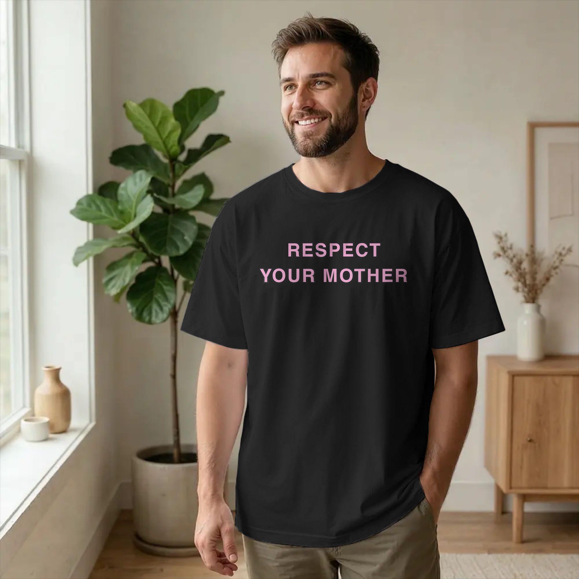 Summer Clothing Ideas Men - 지구를 존중하라 데이 남성 티셔츠 기후
