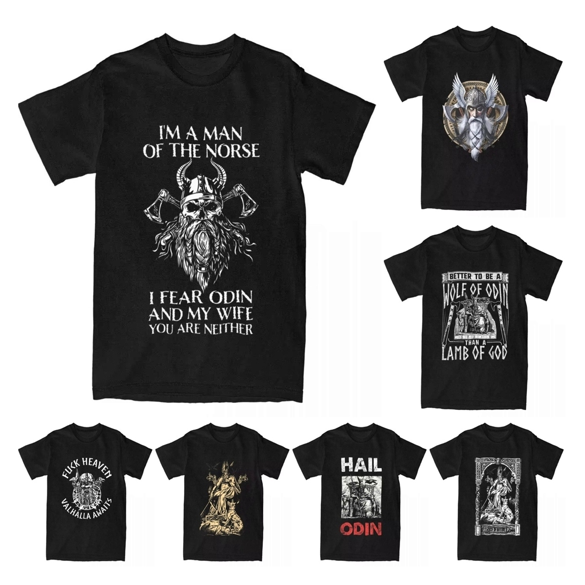 나는 북부 남자입니다 나는 오딘과 내 아내를 두려워합니 - Summer Viking Clothing 리뷰 및 가격
