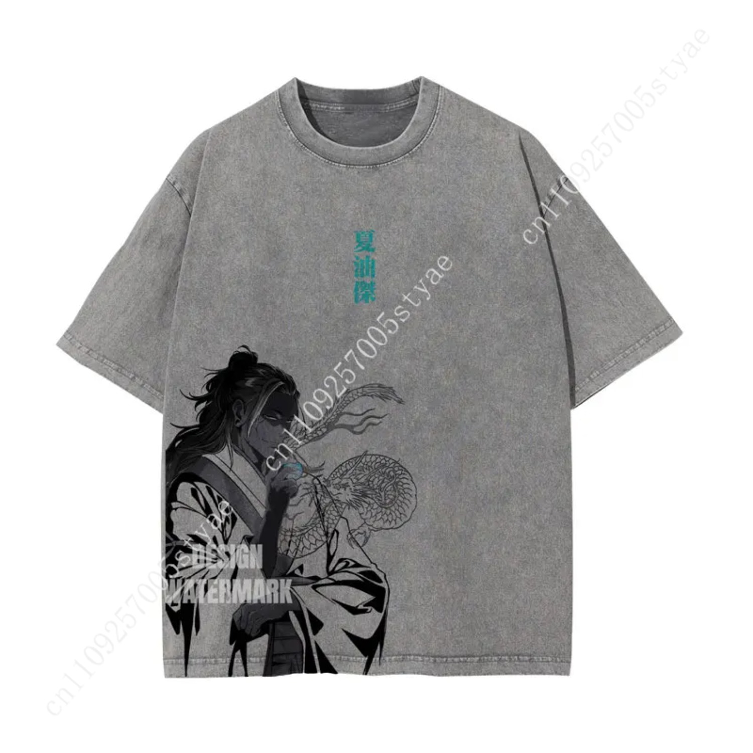 고죠 사토루 그래픽 티셔츠 애니메이션 의류 남녀 공용  - Yours Summer Clothing 리뷰 및 가격