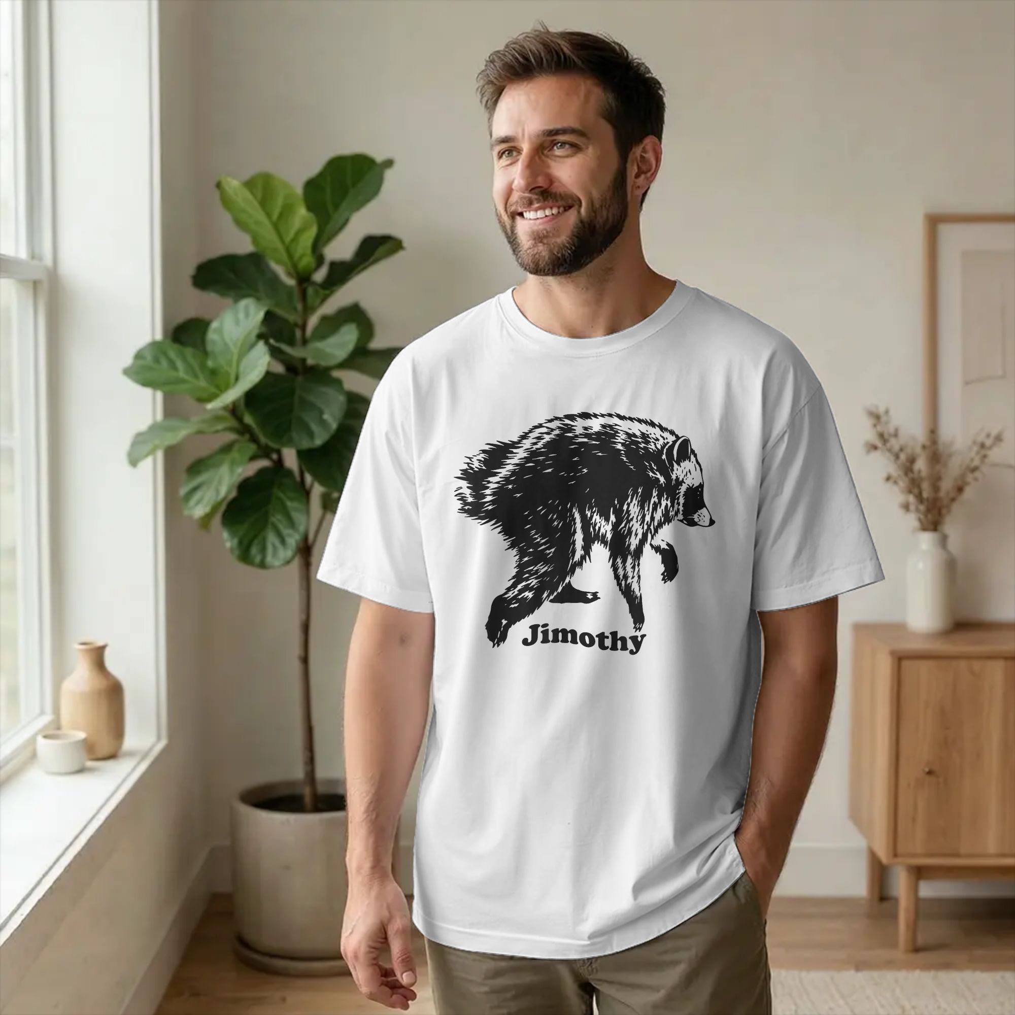 Jimothy Viral Raccoon Funny Tr - Summer Clothing Ideas Men 리뷰 및 가격