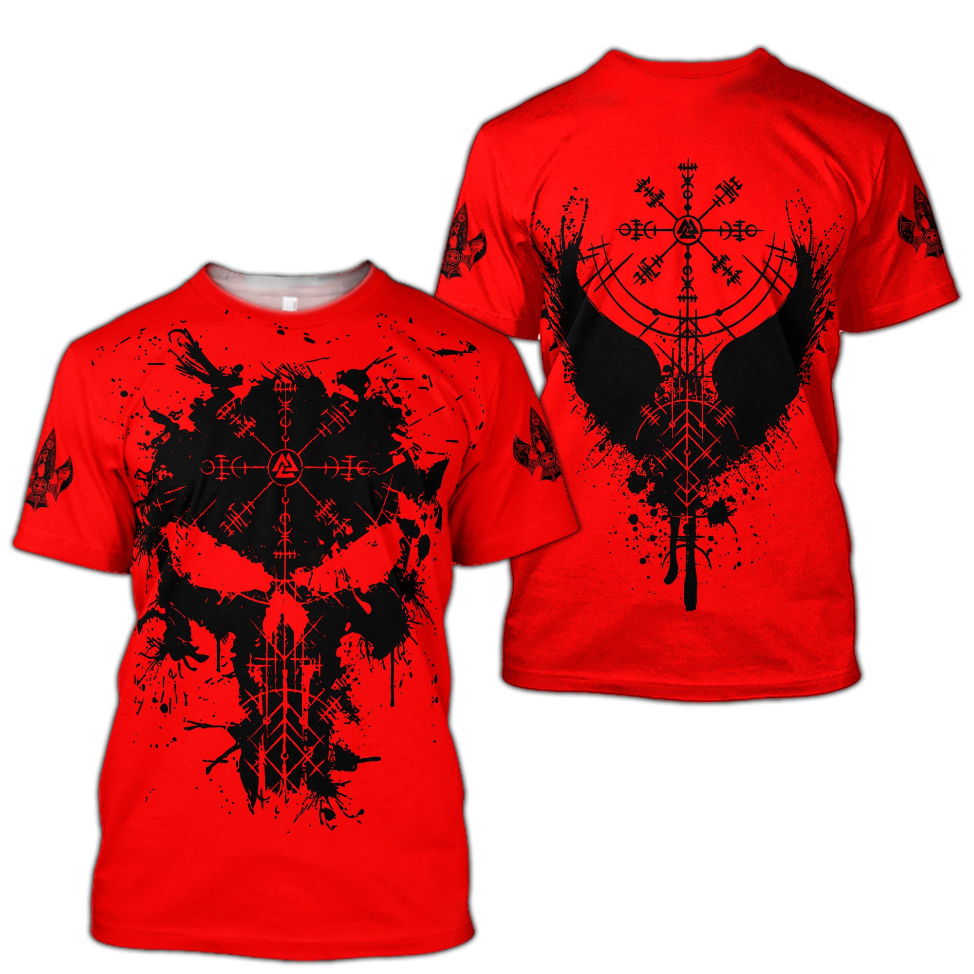 여름 2022 바이킹 신비한 고대 기호 참 남성용 프린 - Summer Viking Clothing 리뷰 및 가격