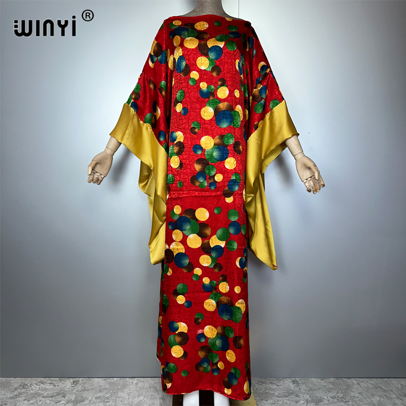 WINYI 여름 쿠웨이트 프린트 이브닝 드레스 아바야  - Summer Clothing Holiday 리뷰 및 가격