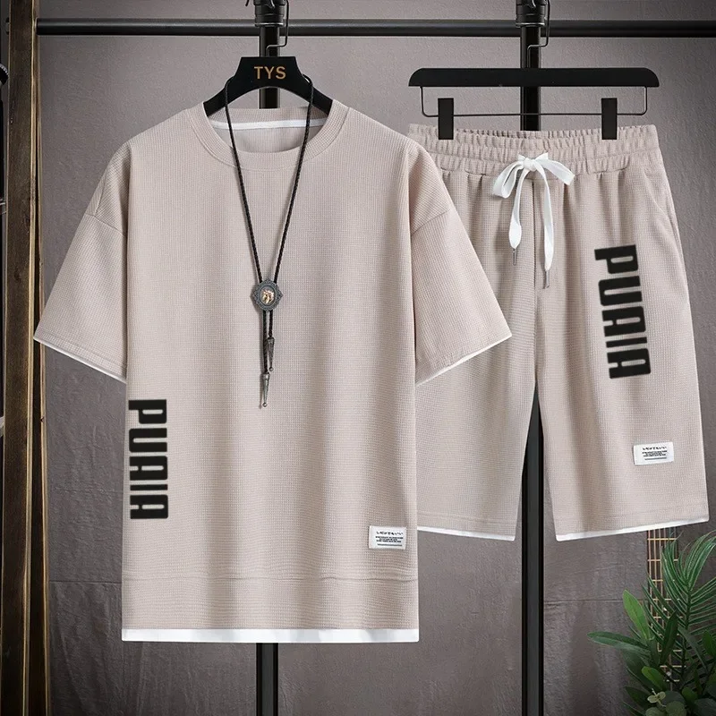 2026 신상 남성 티셔츠 반바지 세트 2-in-1 여 - Summer Clothing Types 리뷰 및 가격