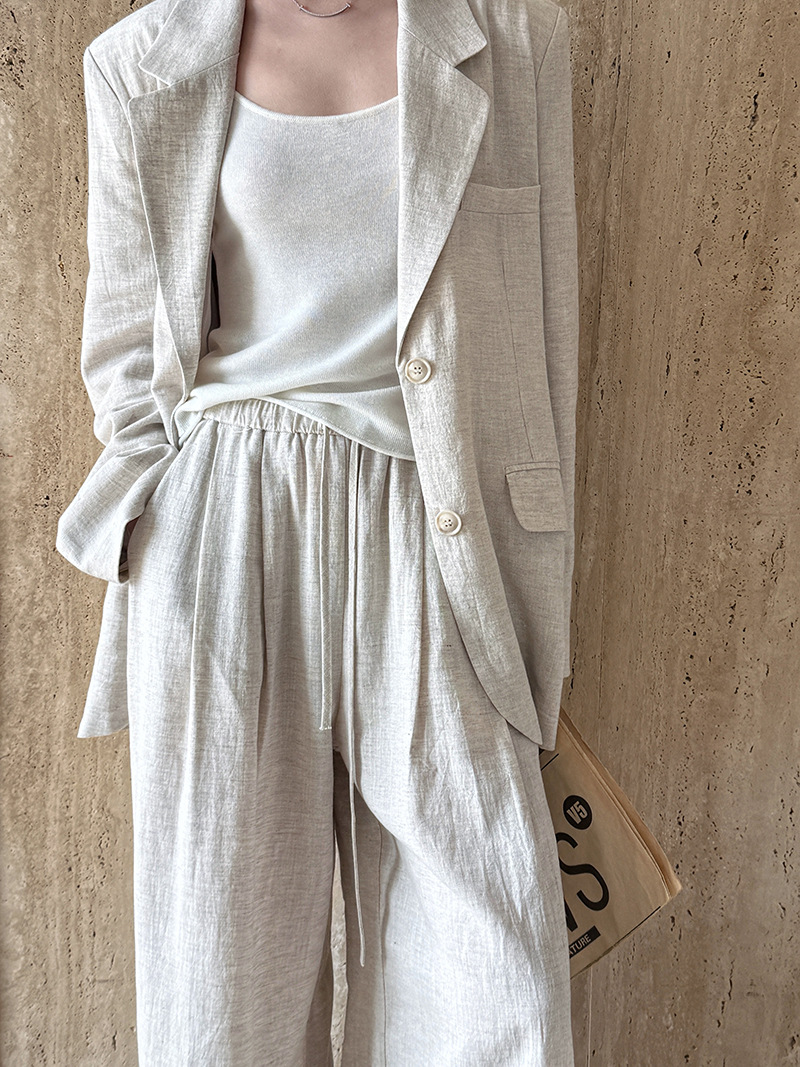 2025년 여름 신상 고급 린넨 소재 블레이저 재킷 세 - Summer Clothing Material 리뷰 및 가격
