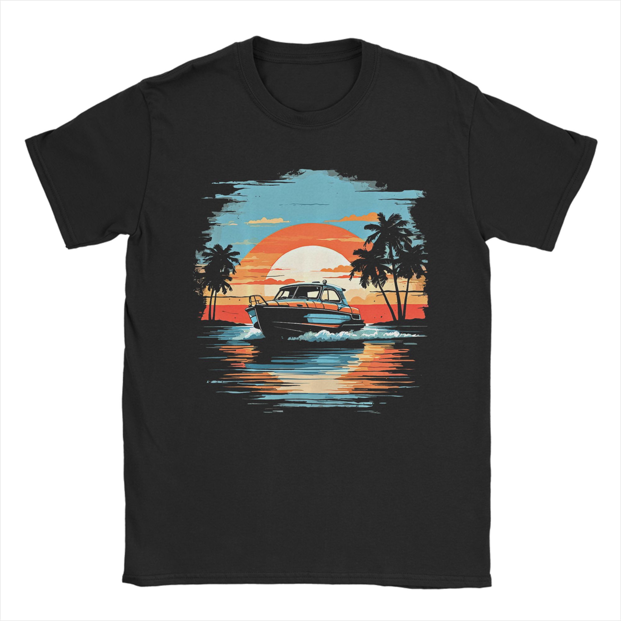 남성용 티셔츠 모터보트 요트 크루즈 여름 보트 타기 티 - Summer Clothing Ideas Men 리뷰 및 가격